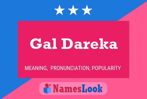 ملصق اسم Gal Dareka