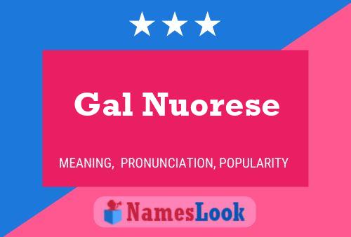 ملصق اسم Gal Nuorese