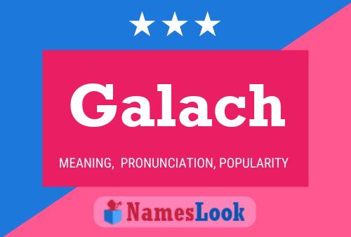 ملصق اسم Galach