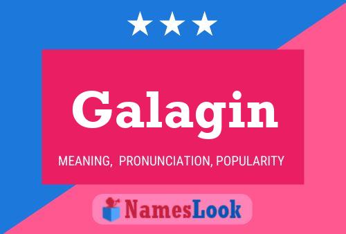 ملصق اسم Galagin