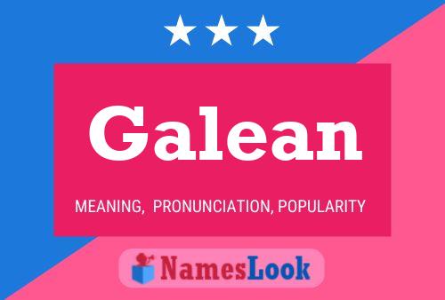 ملصق اسم Galean