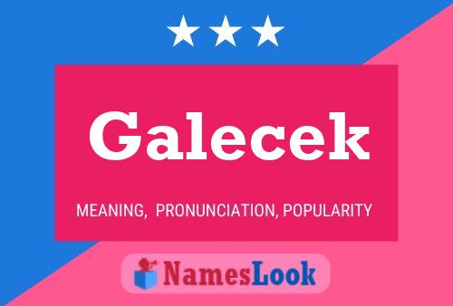 ملصق اسم Galecek