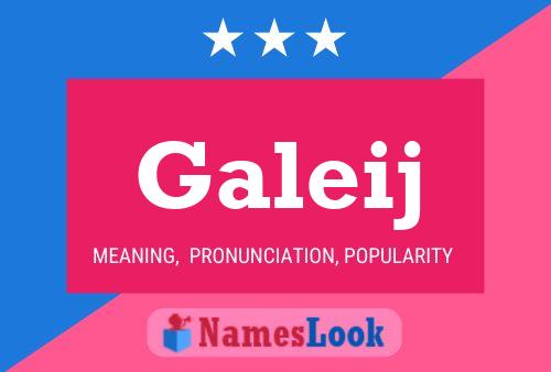 ملصق اسم Galeij