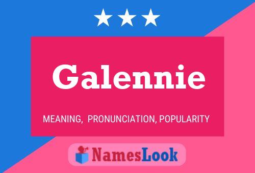 ملصق اسم Galennie