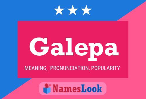 ملصق اسم Galepa