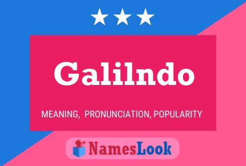 ملصق اسم Galilndo