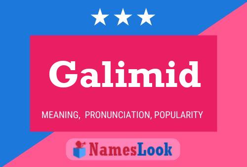 ملصق اسم Galimid