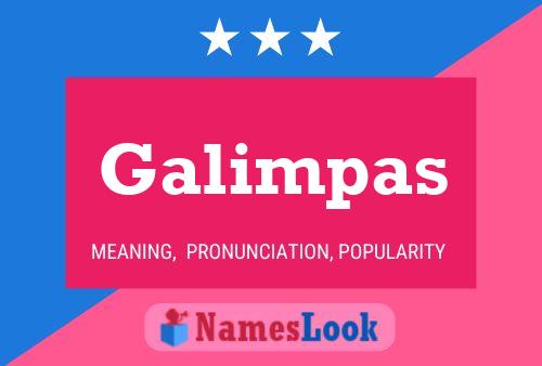 ملصق اسم Galimpas