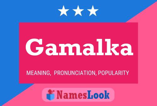 ملصق اسم Gamalka