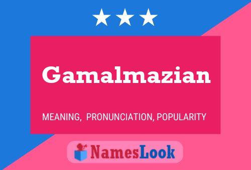 ملصق اسم Gamalmazian