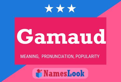 ملصق اسم Gamaud