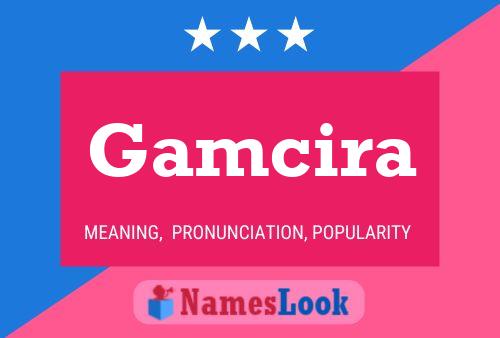 ملصق اسم Gamcira