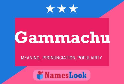 ملصق اسم Gammachu