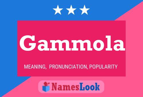 ملصق اسم Gammola