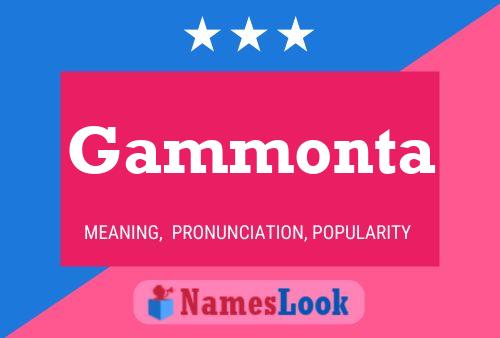 ملصق اسم Gammonta