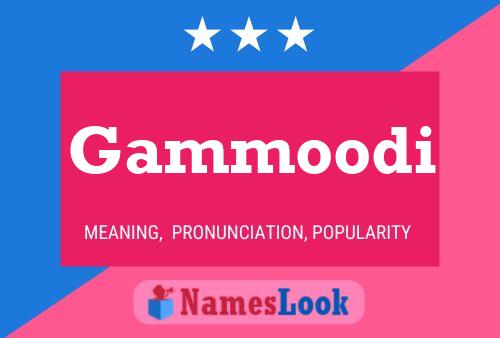 ملصق اسم Gammoodi