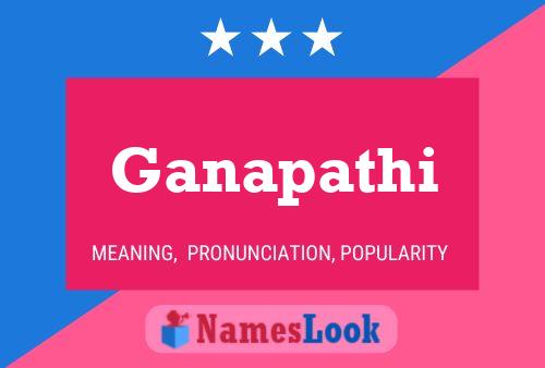 ملصق اسم Ganapathi