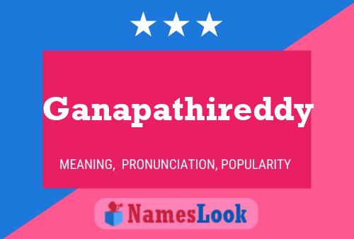 ملصق اسم Ganapathireddy