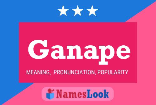 ملصق اسم Ganape