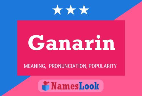 ملصق اسم Ganarin