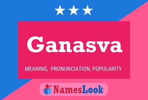 ملصق اسم Ganasva