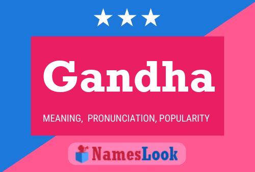 ملصق اسم Gandha