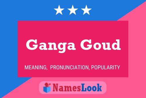 ملصق اسم Ganga Goud