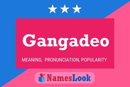 ملصق اسم Gangadeo