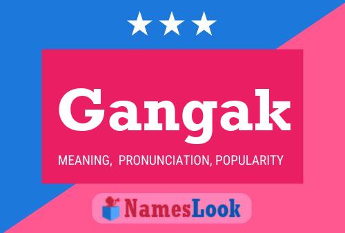 ملصق اسم Gangak