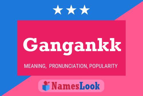 ملصق اسم Gangankk