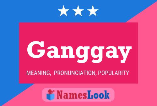 ملصق اسم Ganggay