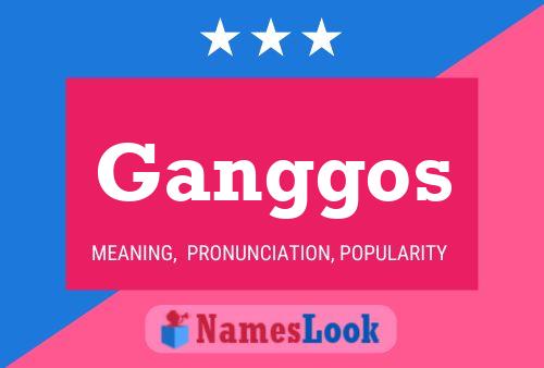 ملصق اسم Ganggos