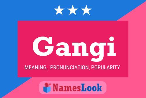 ملصق اسم Gangi