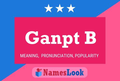 ملصق اسم Ganpt B