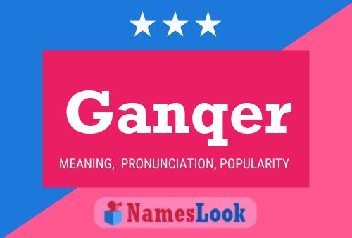 ملصق اسم Ganqer