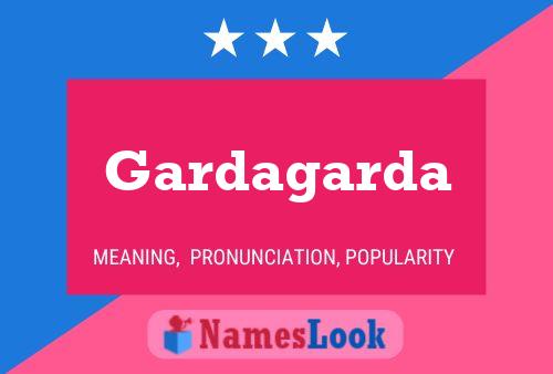 ملصق اسم Gardagarda