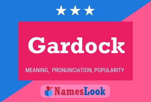 ملصق اسم Gardock