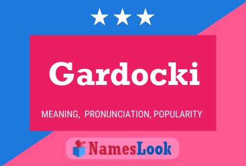 ملصق اسم Gardocki