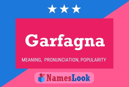 ملصق اسم Garfagna