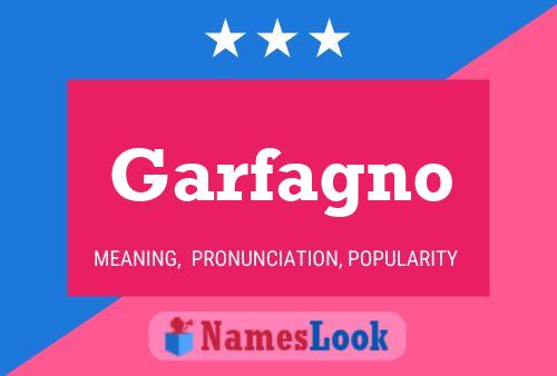 ملصق اسم Garfagno