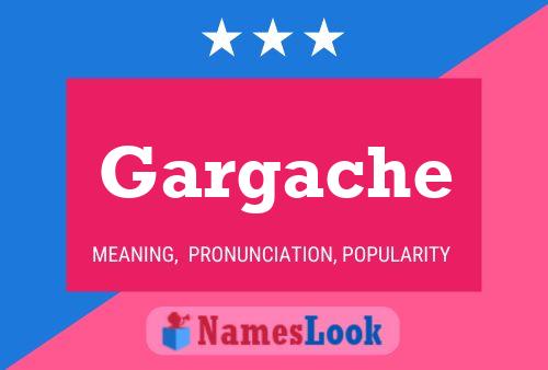 ملصق اسم Gargache