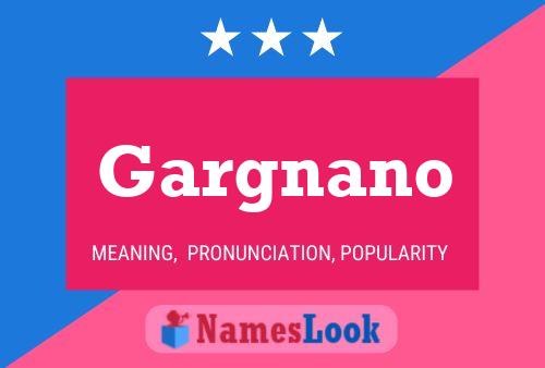 ملصق اسم Gargnano