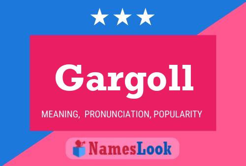 ملصق اسم Gargoll