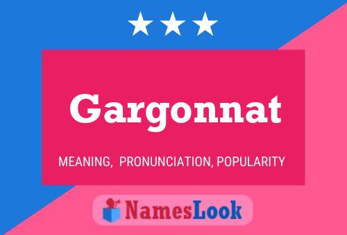 ملصق اسم Gargonnat