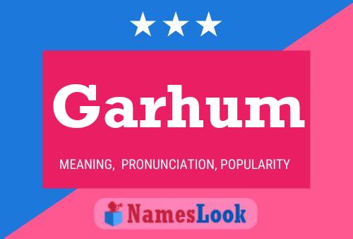 ملصق اسم Garhum