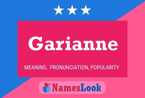 ملصق اسم Garianne