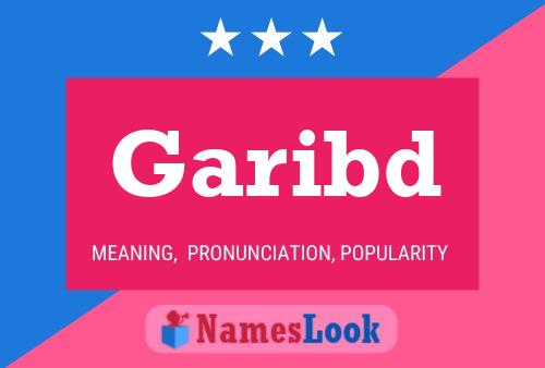 ملصق اسم Garibd