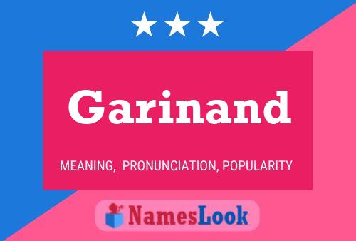 ملصق اسم Garinand