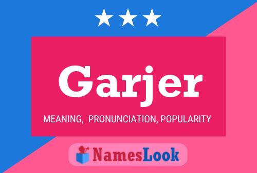 ملصق اسم Garjer