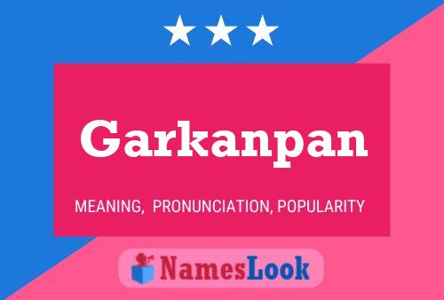 ملصق اسم Garkanpan